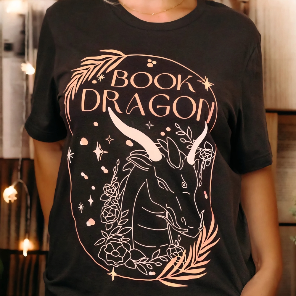 Book Dragon Inspired Tee by Bookish